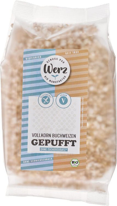Werz - Vollkorn Buchweizen gepufft, glutenfrei, bio 80g