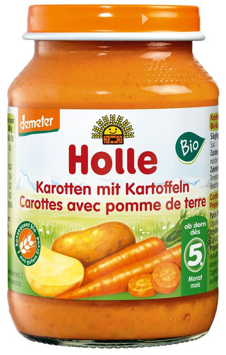 Holle - Karotten mit Kartoffeln bio 190g
