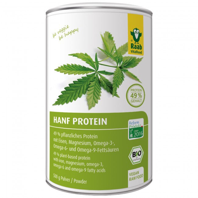 Raab - Bio Hanf Protein Pulver 500g