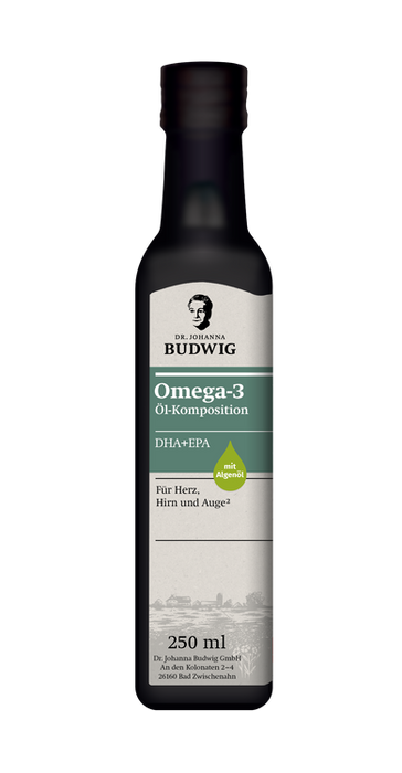 Dr. Budwig - Omega-3 DHA + EPA Öl, 250ml