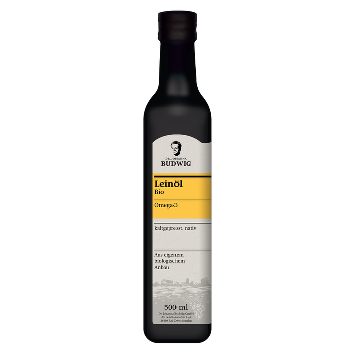 Dr. Johanna Budwig - Leinöl Omega-3 bio 500ml