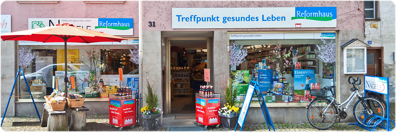 Außenansicht Reformhaus Nägele