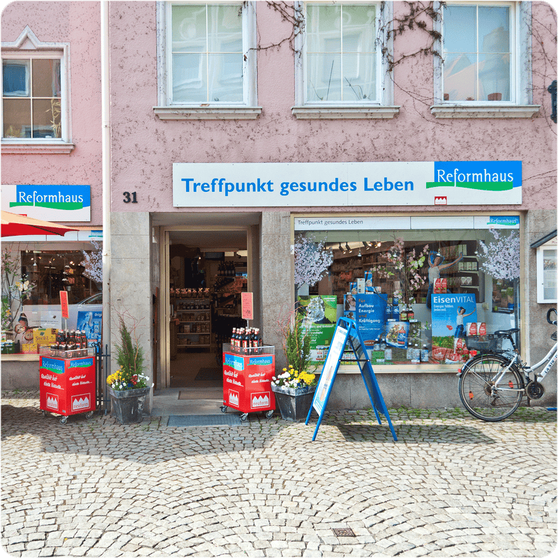 Außenansicht Reformhaus Nägele