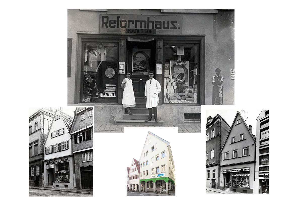 Historische und aktuelle Bilder von Reformhaus Riedel