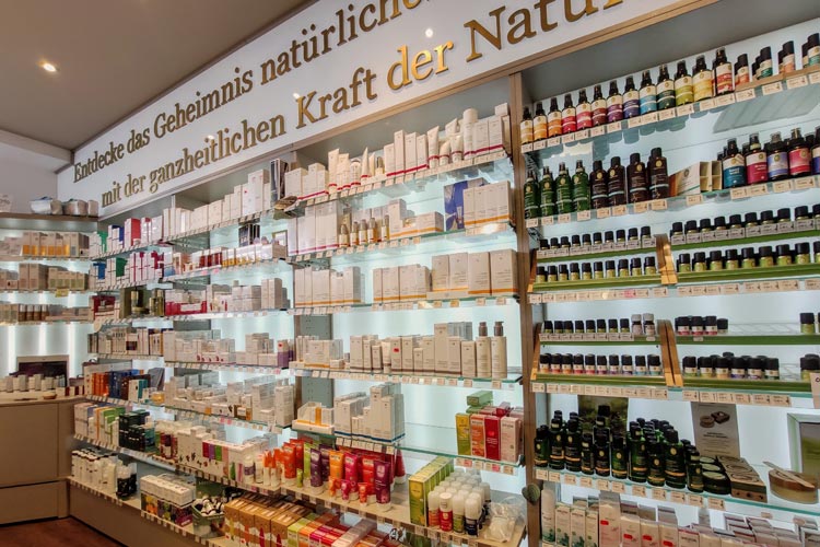 Reformhaus Knieps Kosmetikabteilung