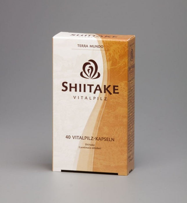 TerraMundo - Vitalpilz- Shiitake 400mg Kapseln bio 40Stk