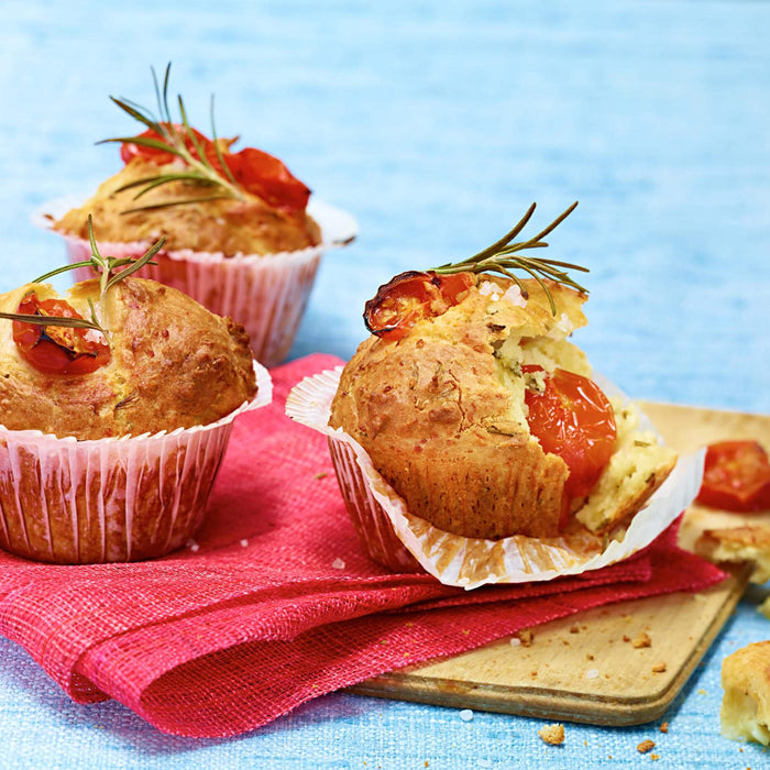 Tomaten-Rosmarin-Muffins