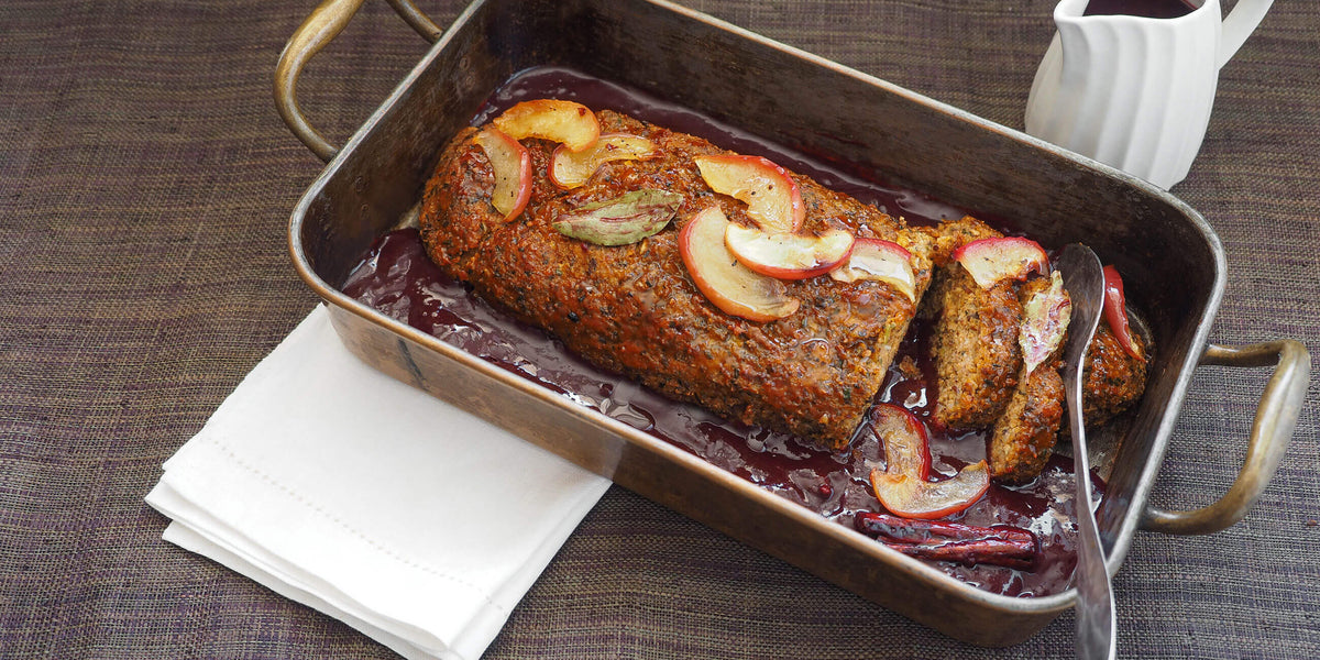 Barbaras Weihnachtsbraten mit roter Pflaumensoße — Reformhaus.de Barbaras Weihnachtsbraten mit roter Pflaumensoße — Reformhaus.de