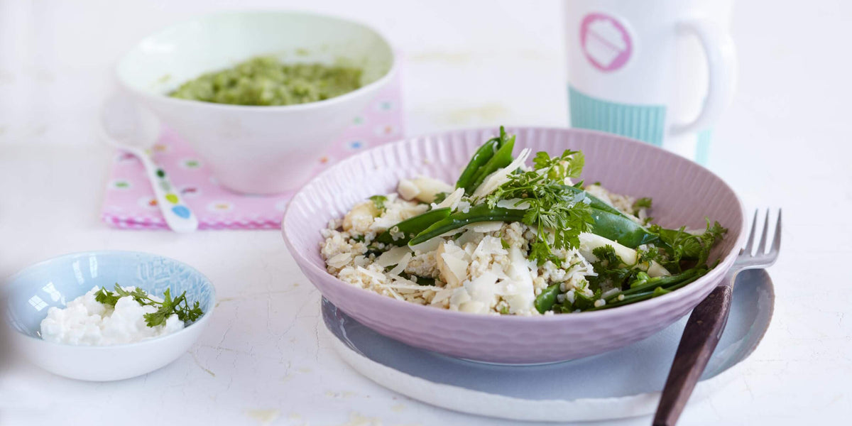 Grüner Quinoabrei und Quinoarisotto — Reformhaus.de Grüner Quinoabrei und Quinoarisotto — Reformhaus.de