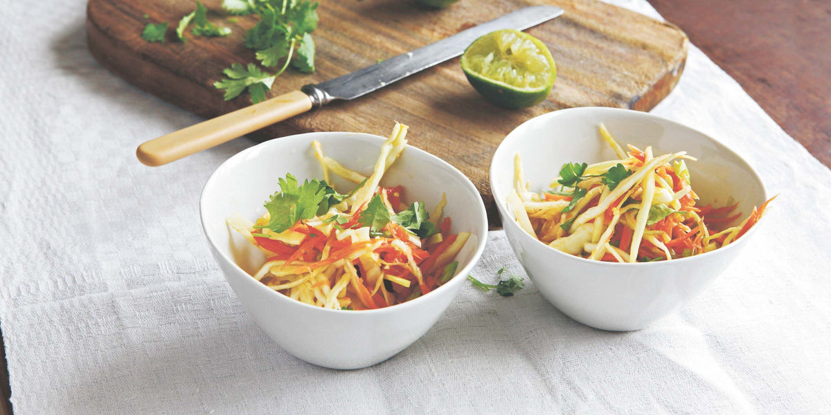 Coleslaw auf asiatische Art — Reformhaus.de Coleslaw auf asiatische Art — Reformhaus.de