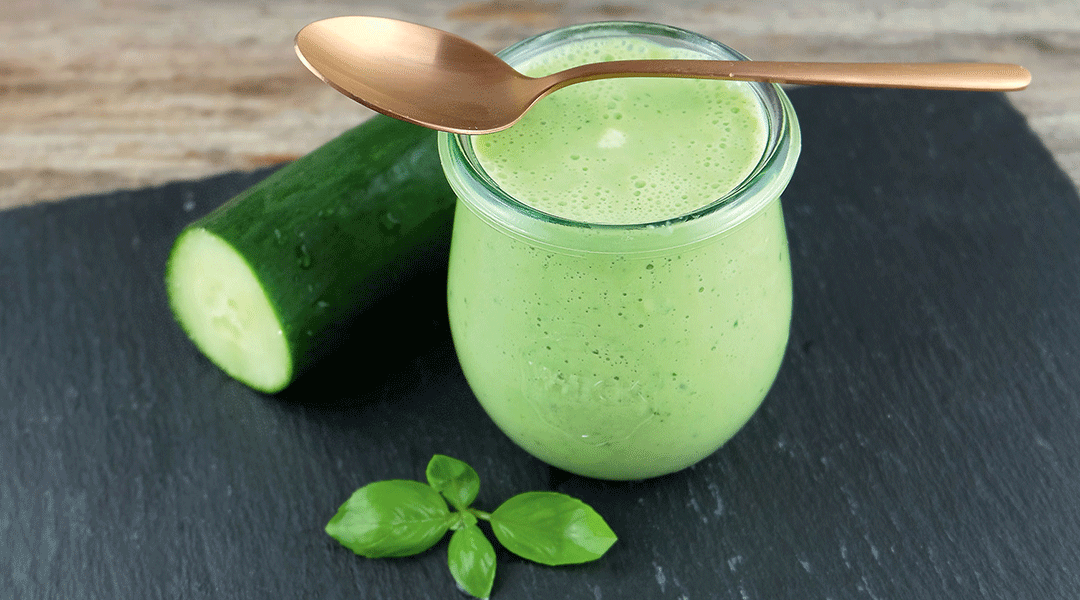 Gurken-Gazpacho — Reformhaus.de Gurken-Gazpacho — Reformhaus.de