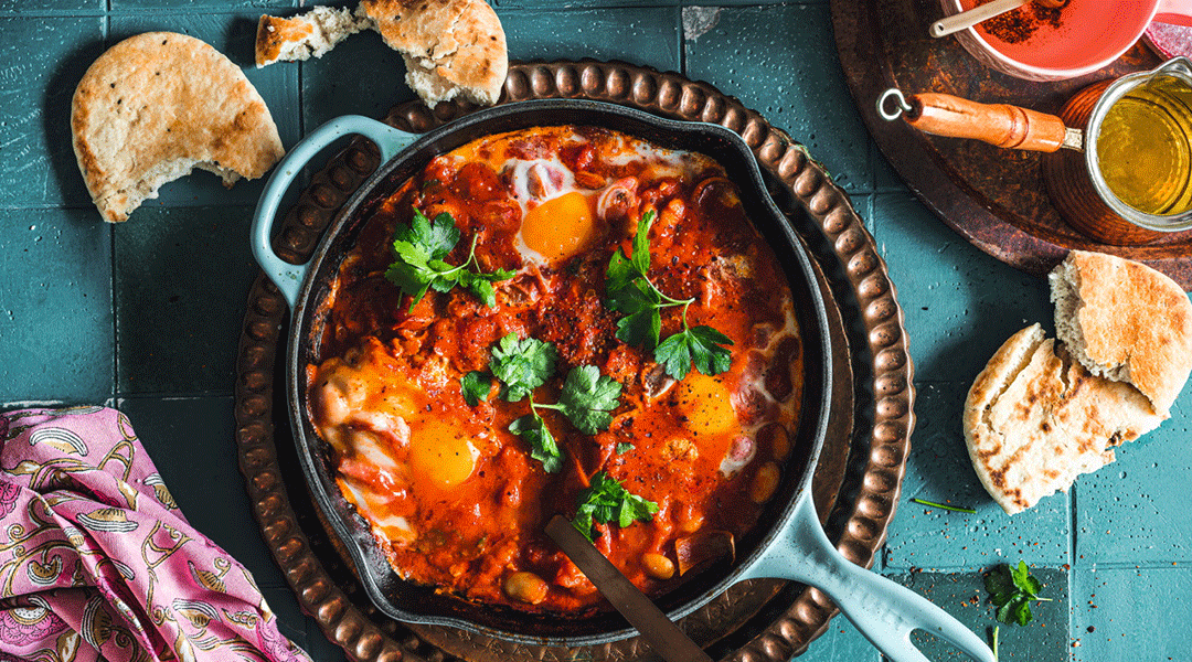 Orientalischer Gemüseeintopf mit Bohnen — Reformhaus.de Orientalischer Gemüseeintopf mit Bohnen — Reformhaus.de