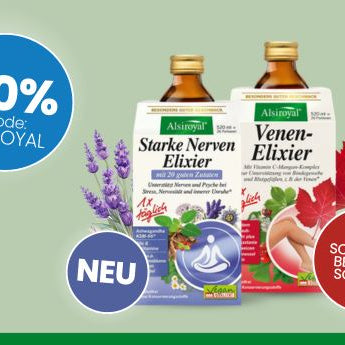 10 % auf das gesamte Sortiment von Alsiroyal®