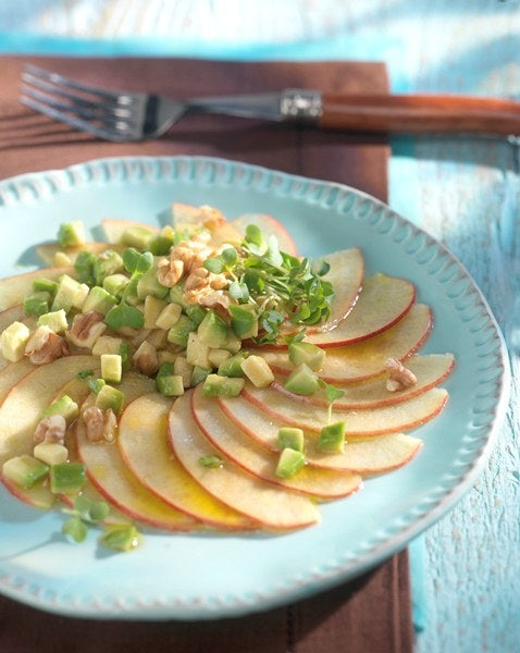 Apfelcarpaccio mit Avocado — Reformhaus.de