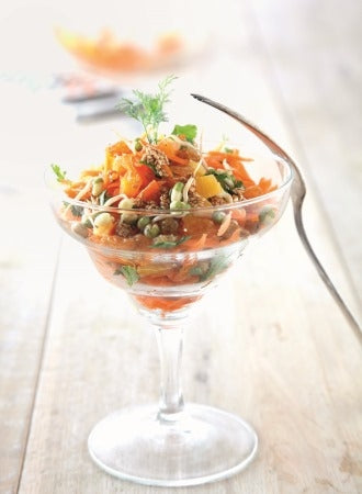 Karotten-Sesam-Salat