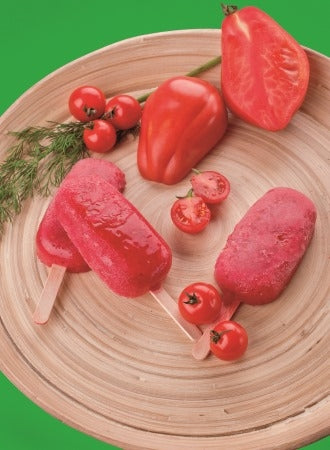 Tomaten-Dill-Pesto am Stiel