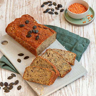 Linsenbrot mit Kernen & Saaten