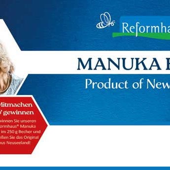 Gewinnspiel Reformhaus® Manuka Honig 2025