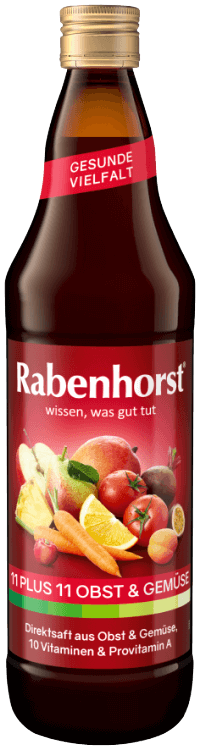 Rabenhorst - 11 Plus 11 Obst & Gemüse 700ml