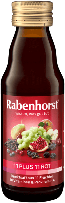 Rabenhorst - 11 PLUS 11 rot Mini 125 ml