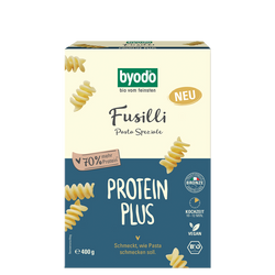 Byodo - Fusilli, Protein PLUS bio, 400g