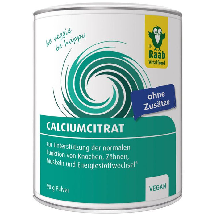 Raab Vitalfood - Calciumcitrat, 90g