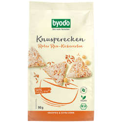 Byodo - Knusperecken Roter Reis-Kichererbse, 90g