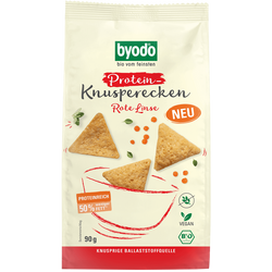 Byodo - Protein-Knusperecken Rote Linse bio, 90g