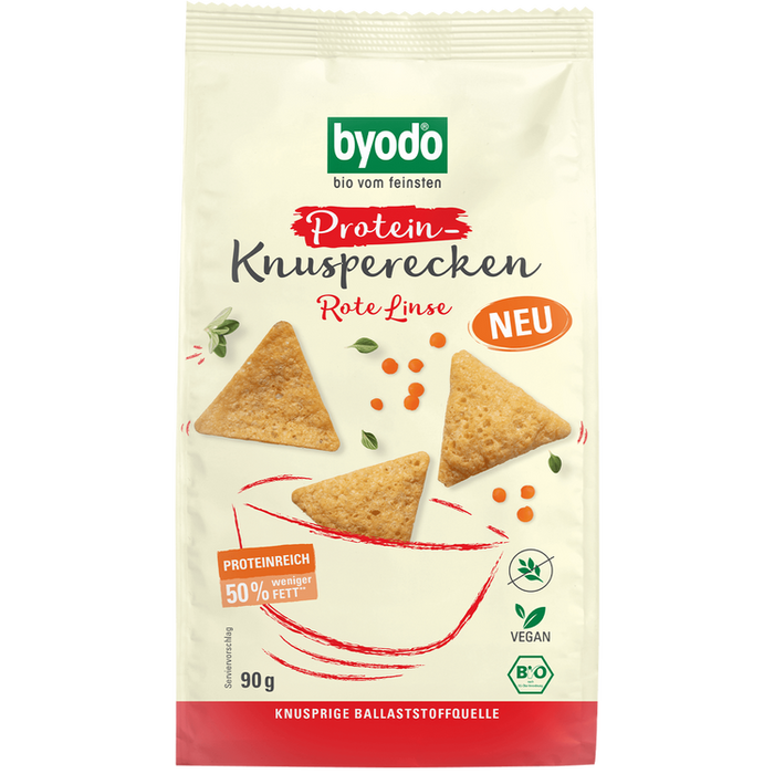 Byodo - Protein-Knusperecken Rote Linse bio, 90g