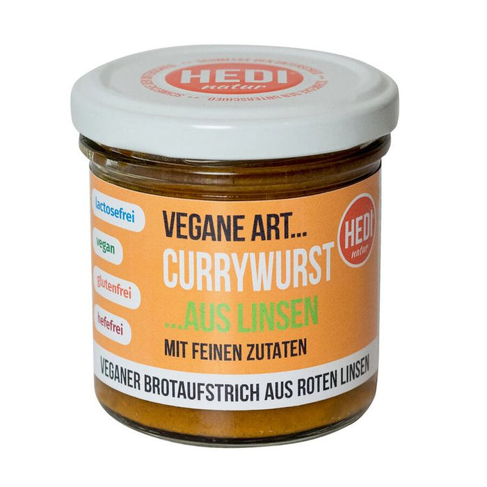 Hedi - Vegane Art... Currywurst mit feinen Zutaten, 140g