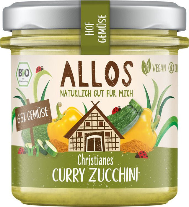 Allos - Hofgemüse Christianes Curry Zucchini bio 135g