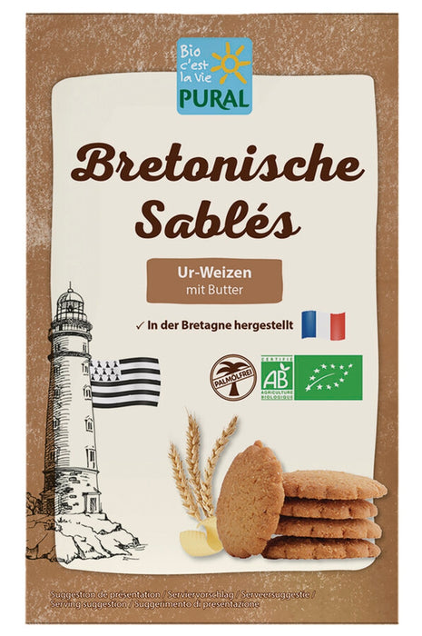 Pural - Bretonische Sablés bio, 140g