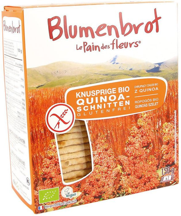 Blumenbrot - Knusperbrot Quinoa bio 150g