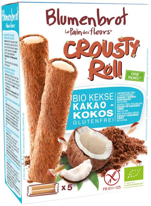 Blumenbrot - Crousty Roll Kakao Kokos 125g