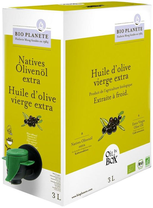 BIO PLANÈTE - Olivenöl nativ extra OIL IN BOX, 3l