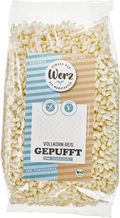 Werz - Vollkorn Reis gepufft bio 125g