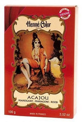Henné Color Paris - Henna Pulver Mahagoni, 100g