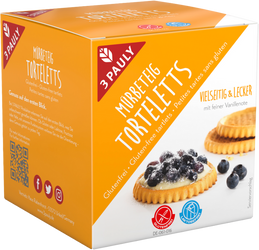 3-Pauly - Mürbeteig Torteletts 150g
