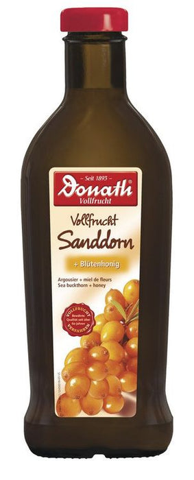 Donath - Vollfrucht Sanddorn + Blütenhonig vegetarisch 500ml