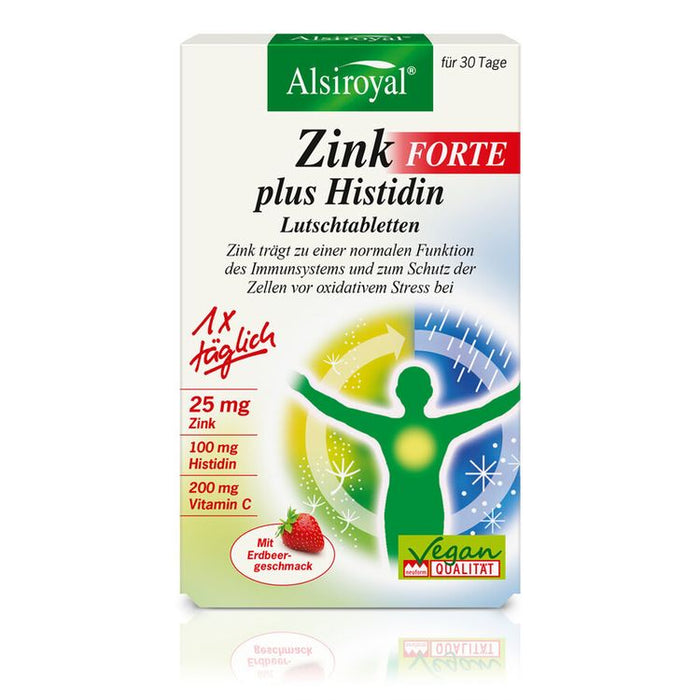 Alsiroyal - Zink FORTE plus Histidin Lutschtabletten 30 Stk.