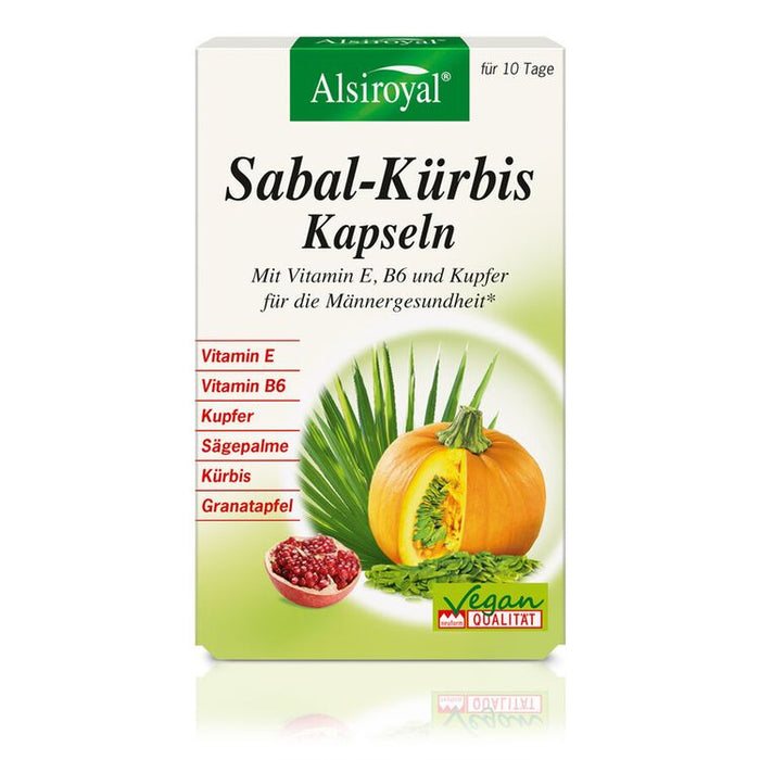 Alsiroyal - Sabal-Kürbis Kapseln, 30 Kaps