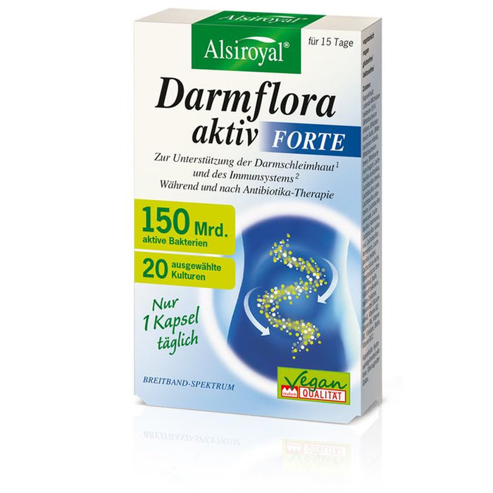 Alsiroyal - Darmflora aktiv Forte 15 Kps.