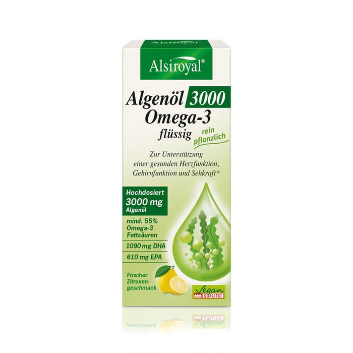 Alsiroyal - Algenöl 3000 Omega-3 flüssig, 100ml