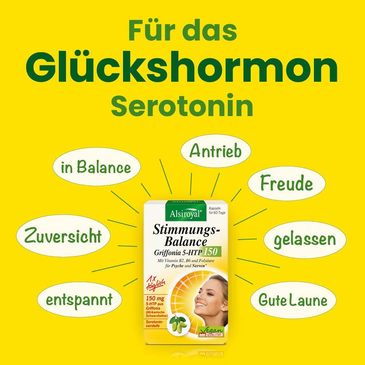 Alsiroyal - Stimmungs-Balance Griffonia, 60 Kaps.