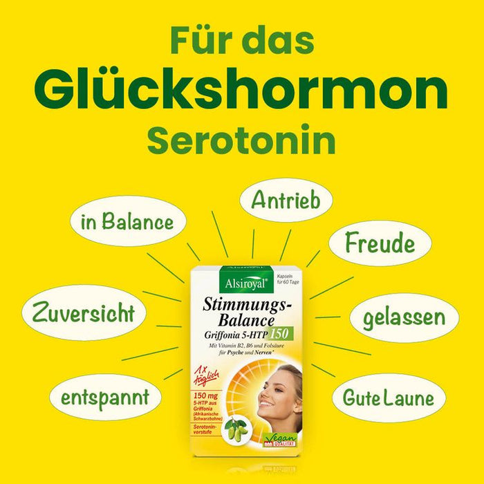 Alsiroyal - Stimmungs-Balance Griffonia, 60 Kaps.
