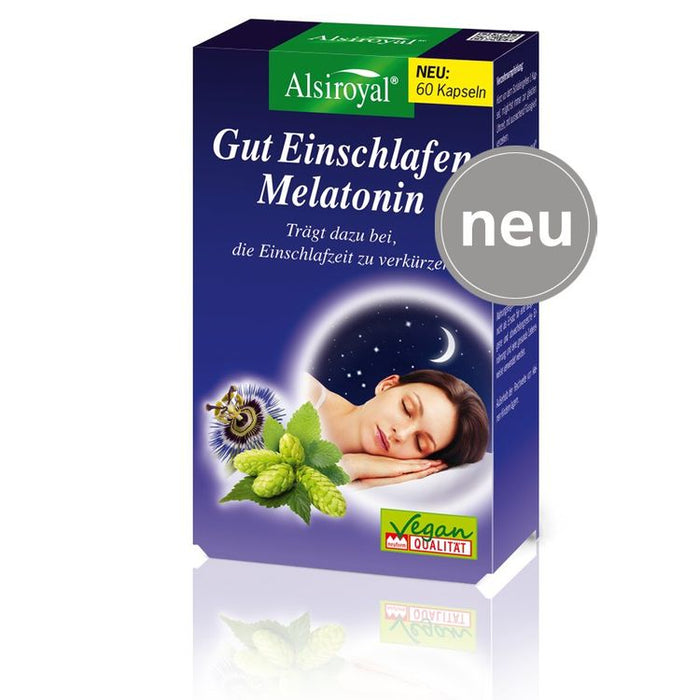 Alsiroyal - Gut Einschlafen Melatonin 60 Stk