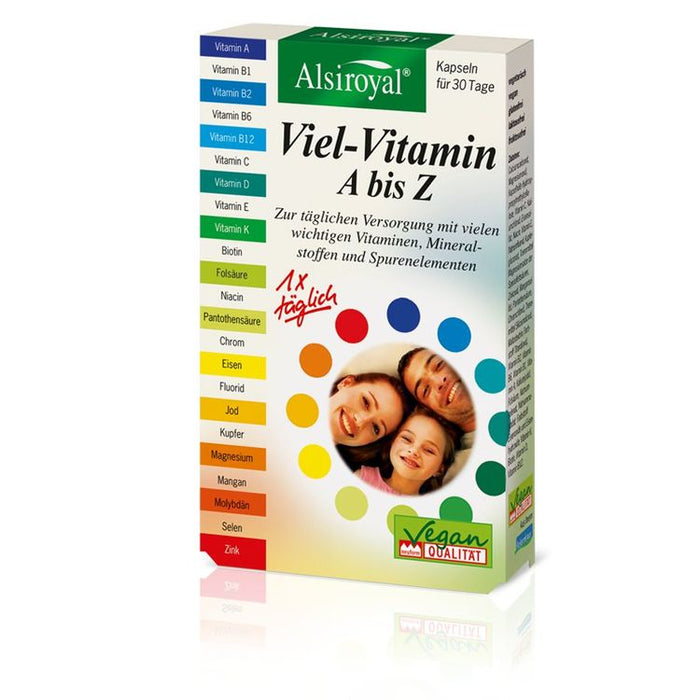 Alsiroyal - Viel-Vitamin A-Z 30Stk