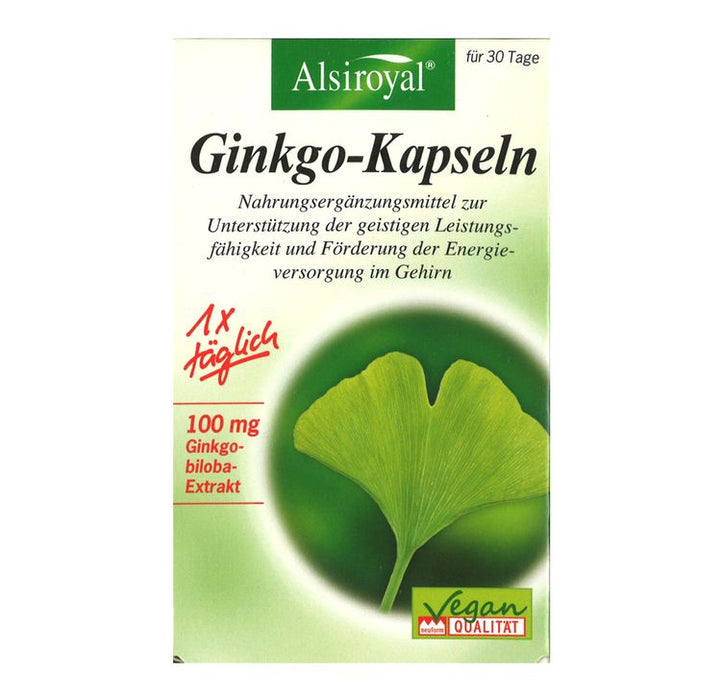 Alsiroyal - Ginkgo Kapseln 30Stk