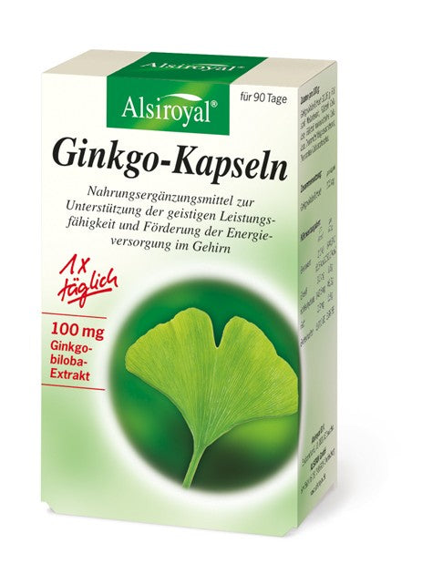 Alsiroyal - Ginkgo Kapseln 90Stk