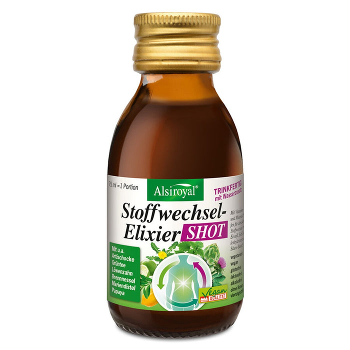 Alsiroyal - Stoffwechsel-Elixier Shot, 75ml